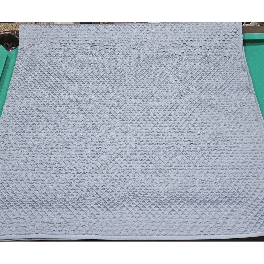 Signature Mini Diamond Design by Ashley Dietrick Blue Queen Quilt Only